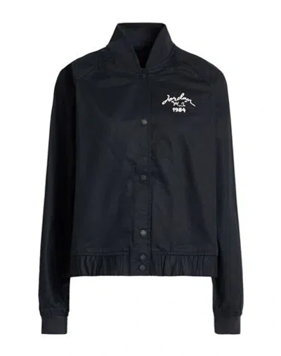 Jordan Woman Jacket Black Size M Cotton