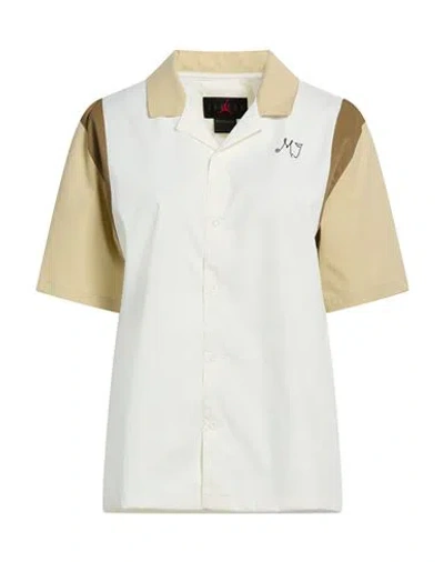 Jordan Woman Shirt Off White Size S Polyester