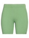 Jordan Woman Shorts & Bermuda Shorts Green Size Xs Polyester, Elastane In Green