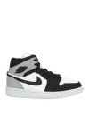 Jordan Woman Sneakers Black Size 5 Textile Fibers In Black