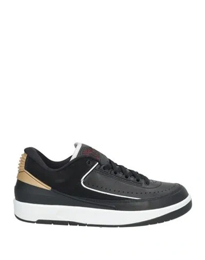 Jordan Woman Sneakers Black Size 7.5 Leather, Rubber
