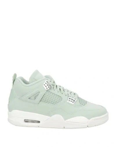 Jordan Woman Sneakers Light Green Size 7 Leather