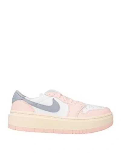 Jordan Woman Sneakers Light Pink Size 12 Leather