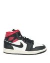 Jordan Air  1 Mid Sneaker In White