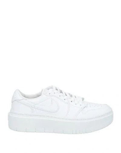Jordan Woman Sneakers White Size 8 Leather