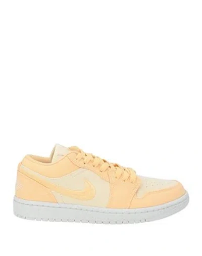 Jordan Woman Sneakers Yellow Size 5 Textile Fibers