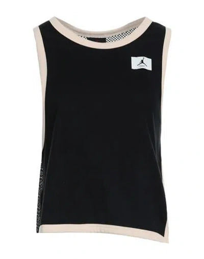 Jordan Woman Top Black Size L Cotton