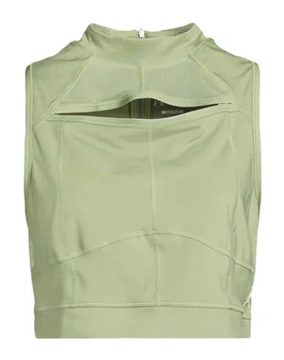 Jordan Woman Top Sage Green Size Xs Polyester, Elastane