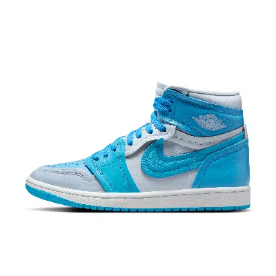 Jordan Women's Air  1 High Method Of Make Shoes In Blue