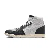 Jordan Air  1 High Mm Basketball Sneaker In Grey