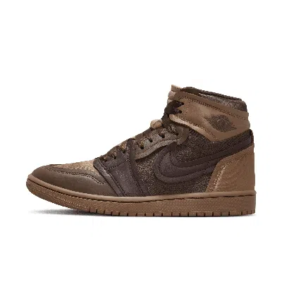 Jordan Women's Air  1 High Method Of Make Shoes In Archaeo Brown/earth/cacao