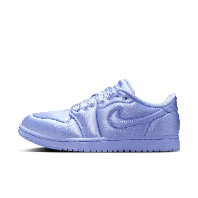 Jordan Women's Air  1 Low Method Of Make Shoes In Aluminum/aluminum