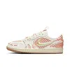 Jordan Women's Air  1 Low Method Of Make Shoes In White