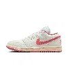 Jordan Women's Air  1 Low Shoes In Sail/pink Salt/guava Ice
