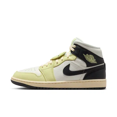 Jordan Women's Air  1 Mid Se Shoes In White