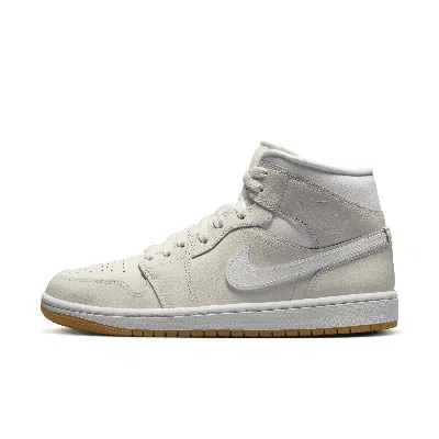 Jordan Women's Air  1 Mid Shoes In Grey
