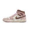 Jordan Women's Air  1 Mid Shoes In Pink