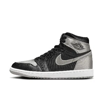 Jordan Women's Air  1 Retro High Og Shoes In Black