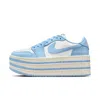 Jordan Women's Air  1 Triple Stack Shoes In Blue