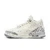 Jordan Women's Air  3 Retro Shoes In White