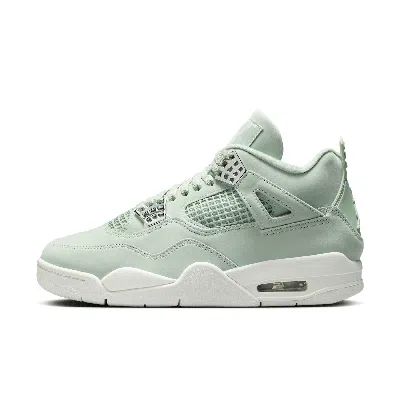 Jordan Women's Air  4 Retro "abundance" Shoes In Seafoam/sail