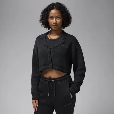 JORDAN WOMEN'S AIR  KNIT CARDIGAN,1015626615