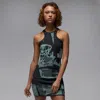 Jordan Women's Air  Knit Dress In Green