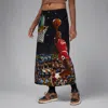 Jordan Women's Air  Printed Skirt In Black