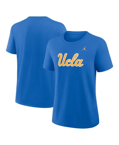 Jordan Women's Blue Ucla Bruins Primary Logo T-shirt