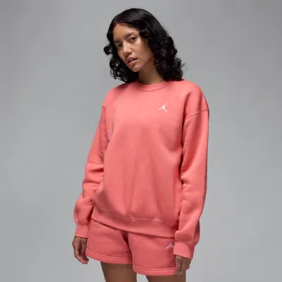 JORDAN WOMEN'S  BROOKLYN FLEECE CREW-NECK SWEATSHIRT,1015648605