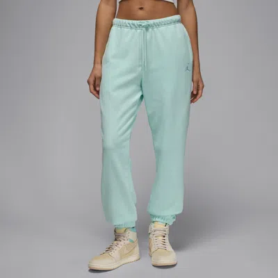 Jordan Women's  Brooklyn Fleece French Terry Pants In Green