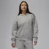 Jordan Women's  Brooklyn Fleece Full-zip Hoodie In Grey