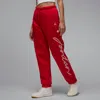 Jordan Women's  Brooklyn Fleece Graphic Pants In Gym Red/white