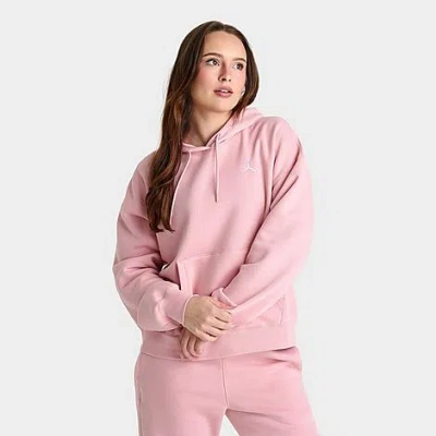 Jordan Women's Brooklyn Fleece Hoodie In Pink