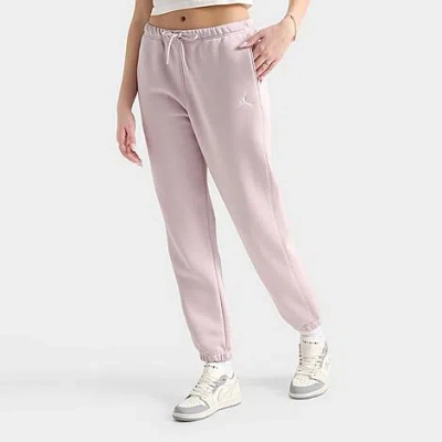 Jordan Women's Brooklyn Fleece Pants In Pink