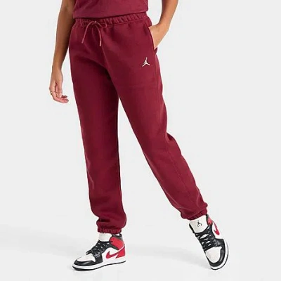 Jordan Women's Brooklyn Fleece Pants In Red
