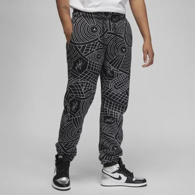 Jordan Brooklyn Fleece Pants In Black