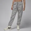 Jordan Women's  Brooklyn Fleece Pants In Dk Gray Heather