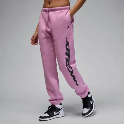 Jordan Women's  Brooklyn Fleece Pants In Purple
