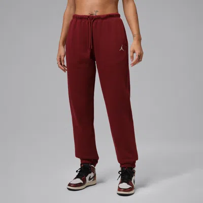 Jordan Women's Brooklyn Fleece Pants In Red