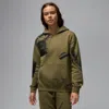 Jordan Women's  Brooklyn Fleece Printed Pullover Hoodie In Green