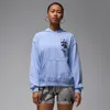 Jordan Brooklyn Fleece Hoodie In Blue