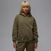 Jordan Brooklyn Fleece Hoodie In Green