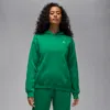 Jordan Women's  Brooklyn Fleece Pullover Hoodie In Green