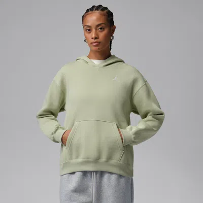 Jordan Women's  Brooklyn Fleece Pullover Hoodie In Green