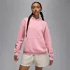 Jordan Women's Brooklyn Fleece Hoodie In Pink