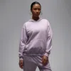 Jordan Women's  Brooklyn Fleece Pullover Hoodie In Purple