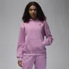 Jordan Women's  Brooklyn Fleece Pullover Hoodie In Purple