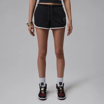 Jordan Women's  Brooklyn Fleece Shorts In Black