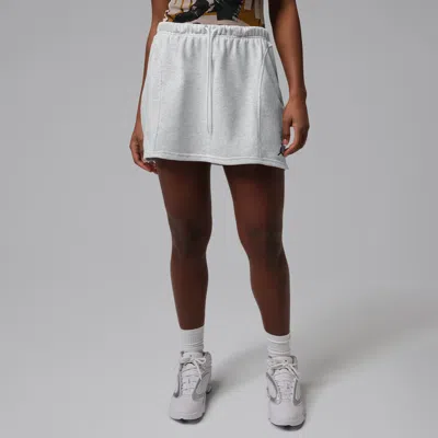 Jordan Women's  Brooklyn Fleece Skirt In Gray